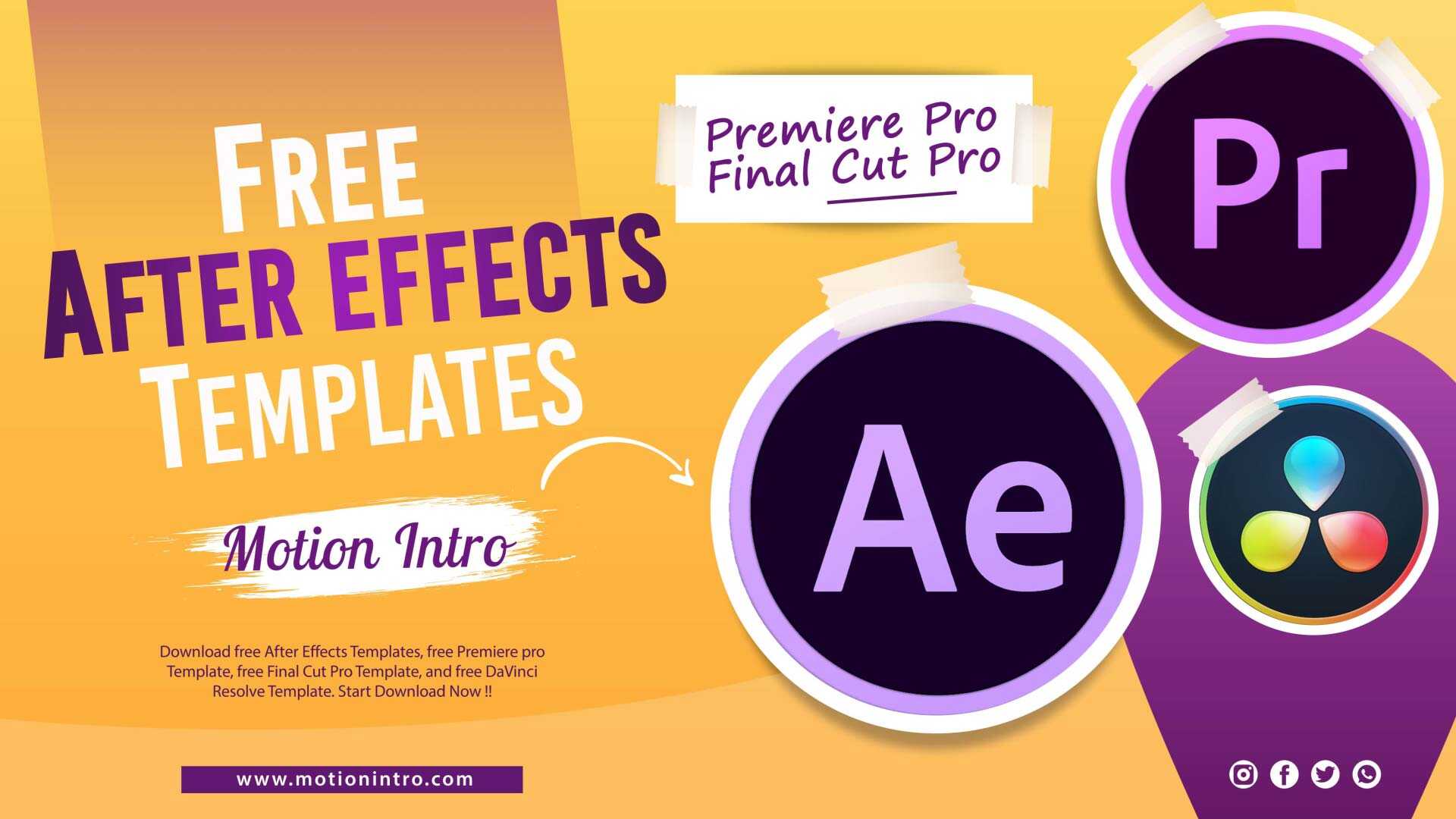 adobe after effects title presets free download