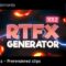 RTFX Generator Free After Effects Template