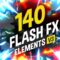 140 Flash FX Elements Free After Effects Template