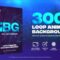 iBG 300 Loop Backgrounds Free After Effects Template