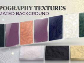 Topography Textures Animated background