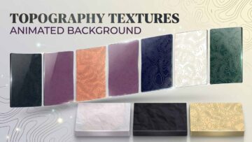 Topography Textures Animated background